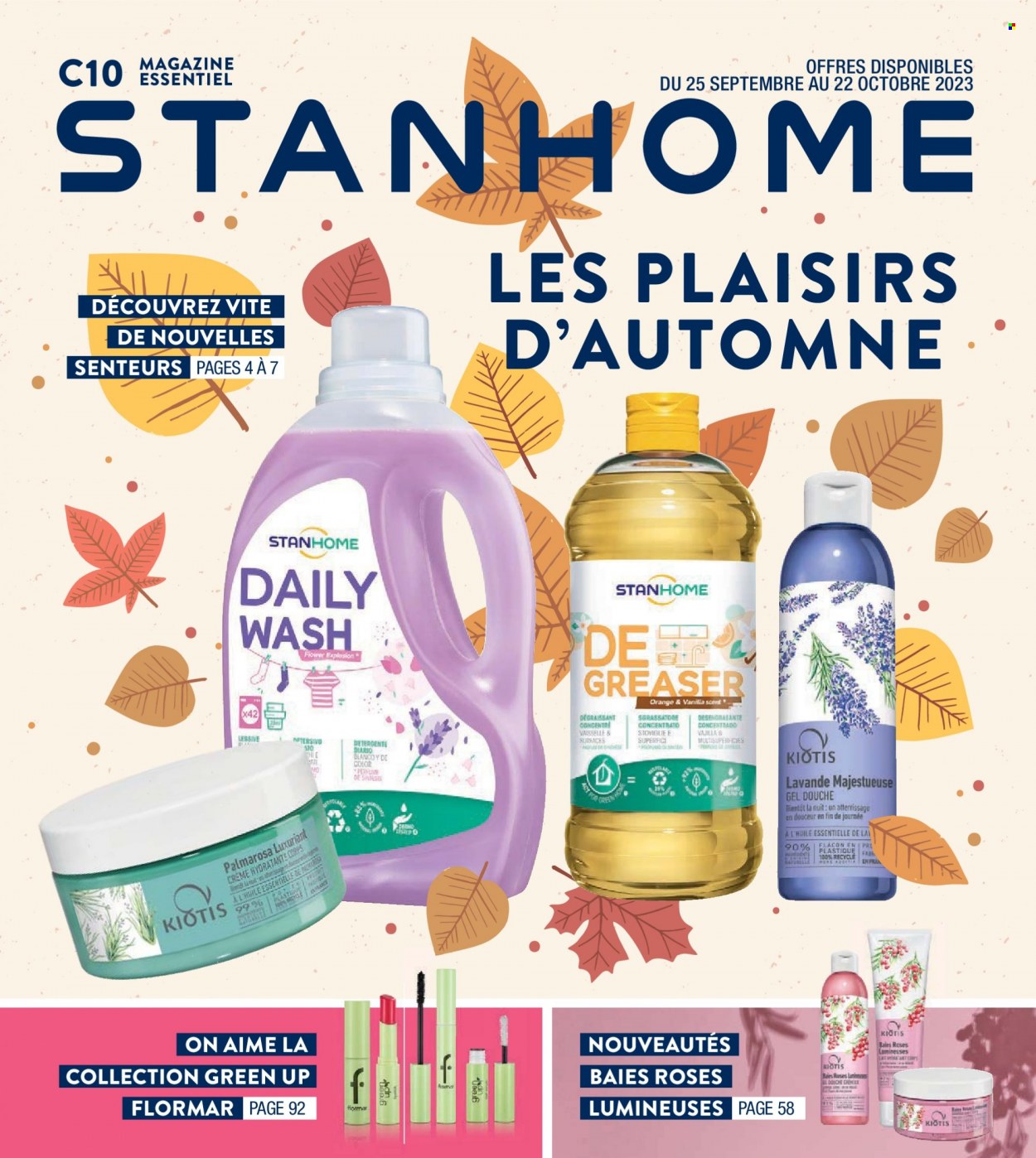Catalogue Stanhome - 25/09/2023 - 22/10/2023. Page 1