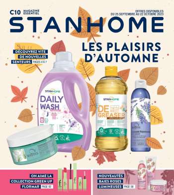 Catalogue Stanhome - 25/09/2023 - 22/10/2023.