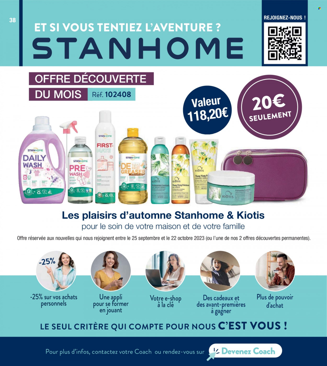 Catalogue Stanhome - 25/09/2023 - 22/10/2023. Page 38