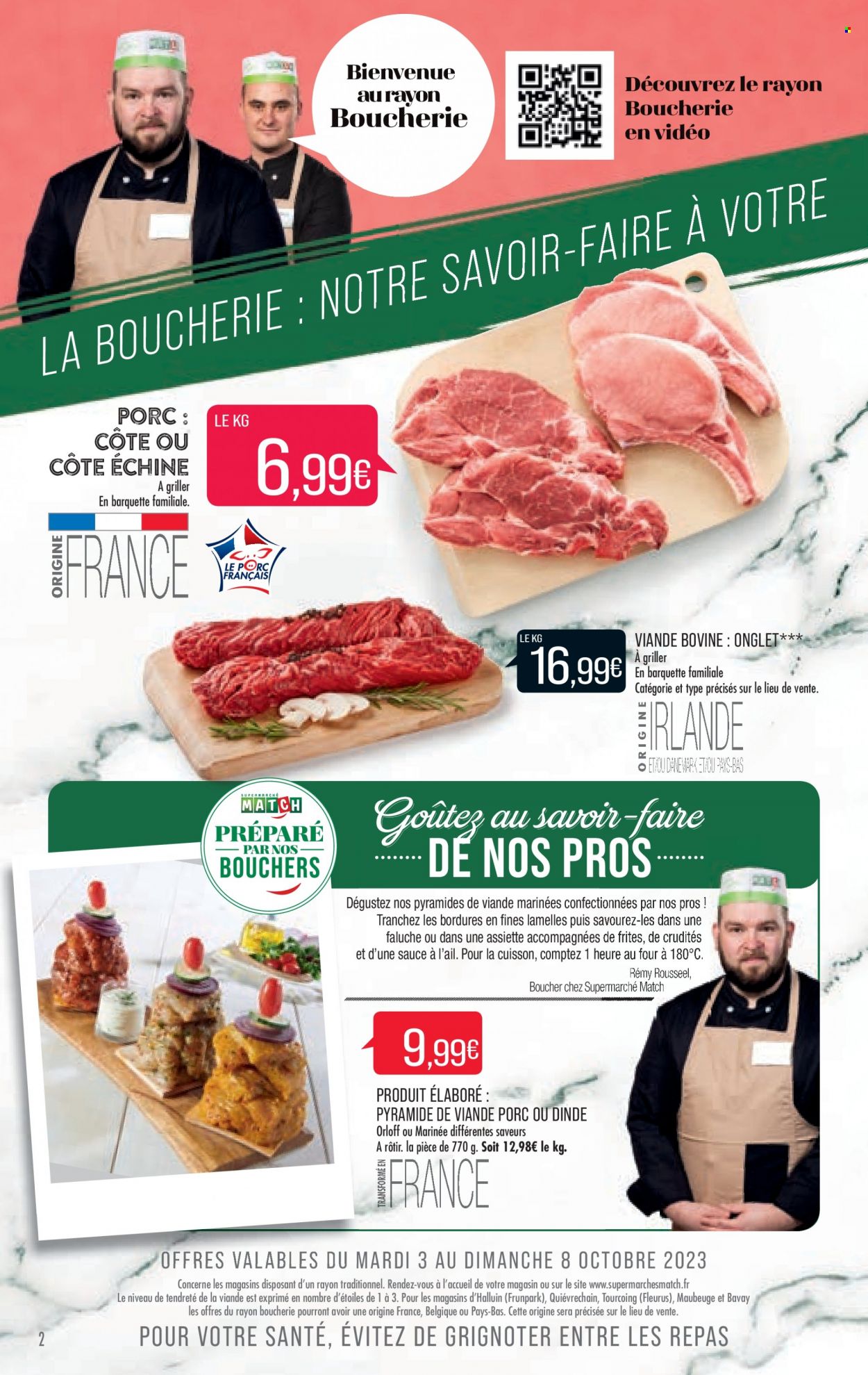 Catalogue Supermarché Match - 03/10/2023 - 15/10/2023. Page 2
