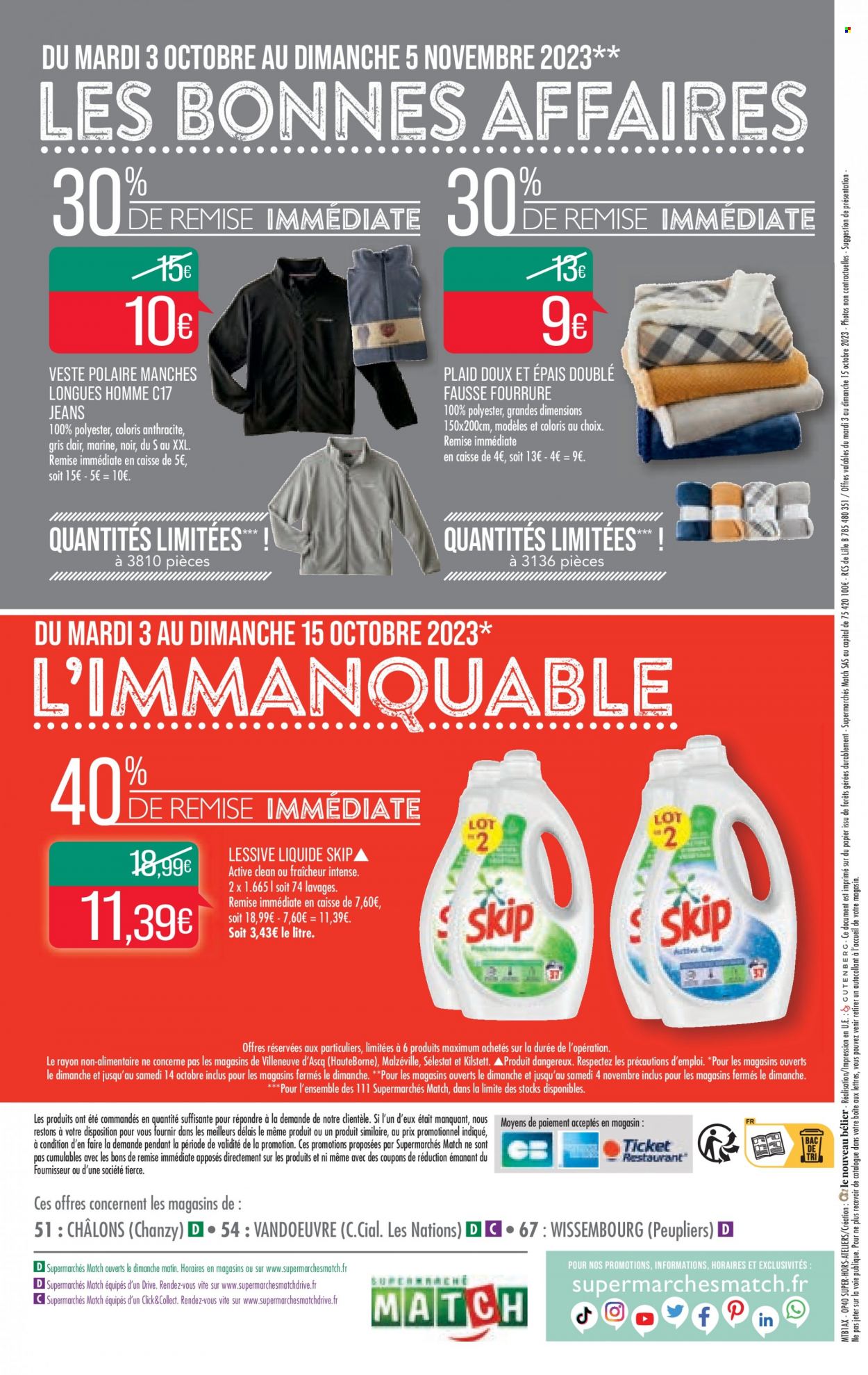 Catalogue Supermarché Match - 03/10/2023 - 15/10/2023. Page 24