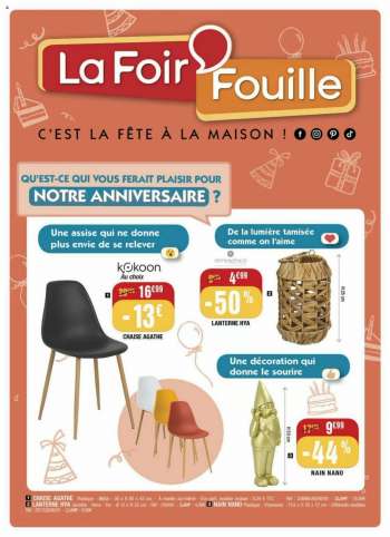 Catalogue La Foir'Fouille - 25/09/2023 - 01/10/2023.