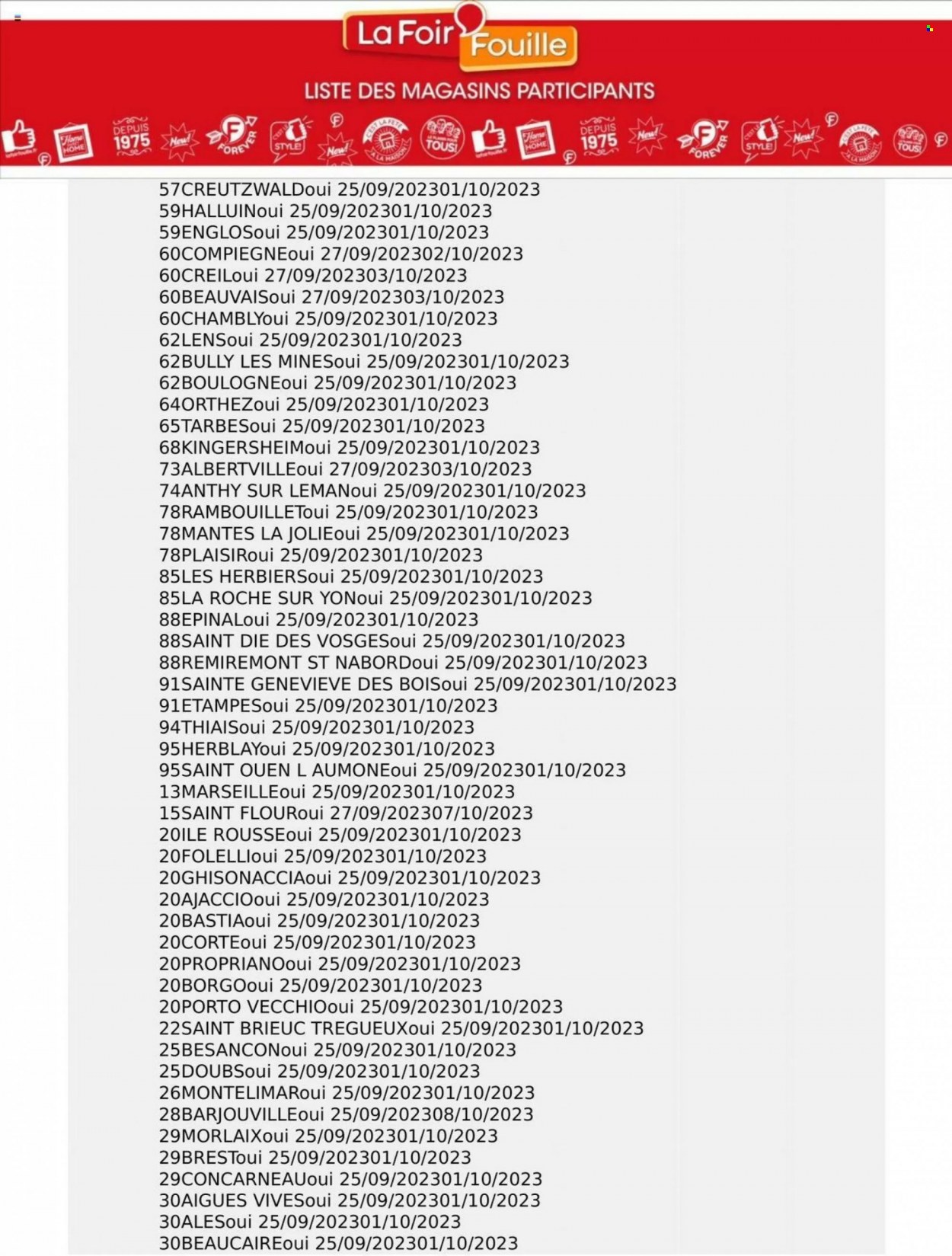 Catalogue La Foir'Fouille - 25/09/2023 - 01/10/2023. Page 14