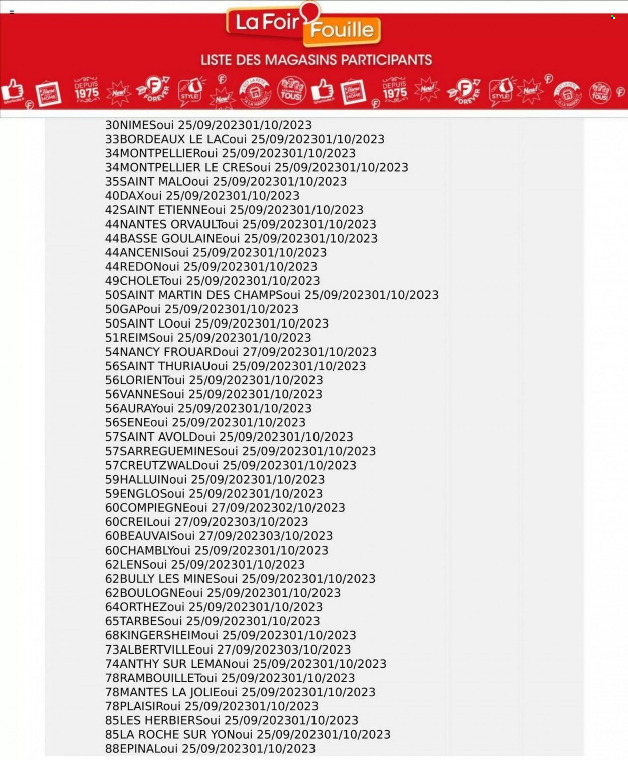 Catalogue La Foir'Fouille - 25/09/2023 - 01/10/2023. Page 15