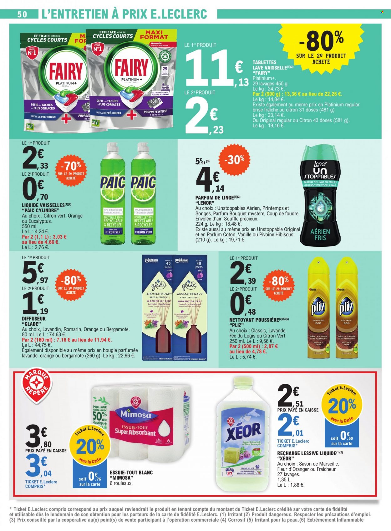 Catalogue E.Leclerc - 03/10/2023 - 14/10/2023. Page 50