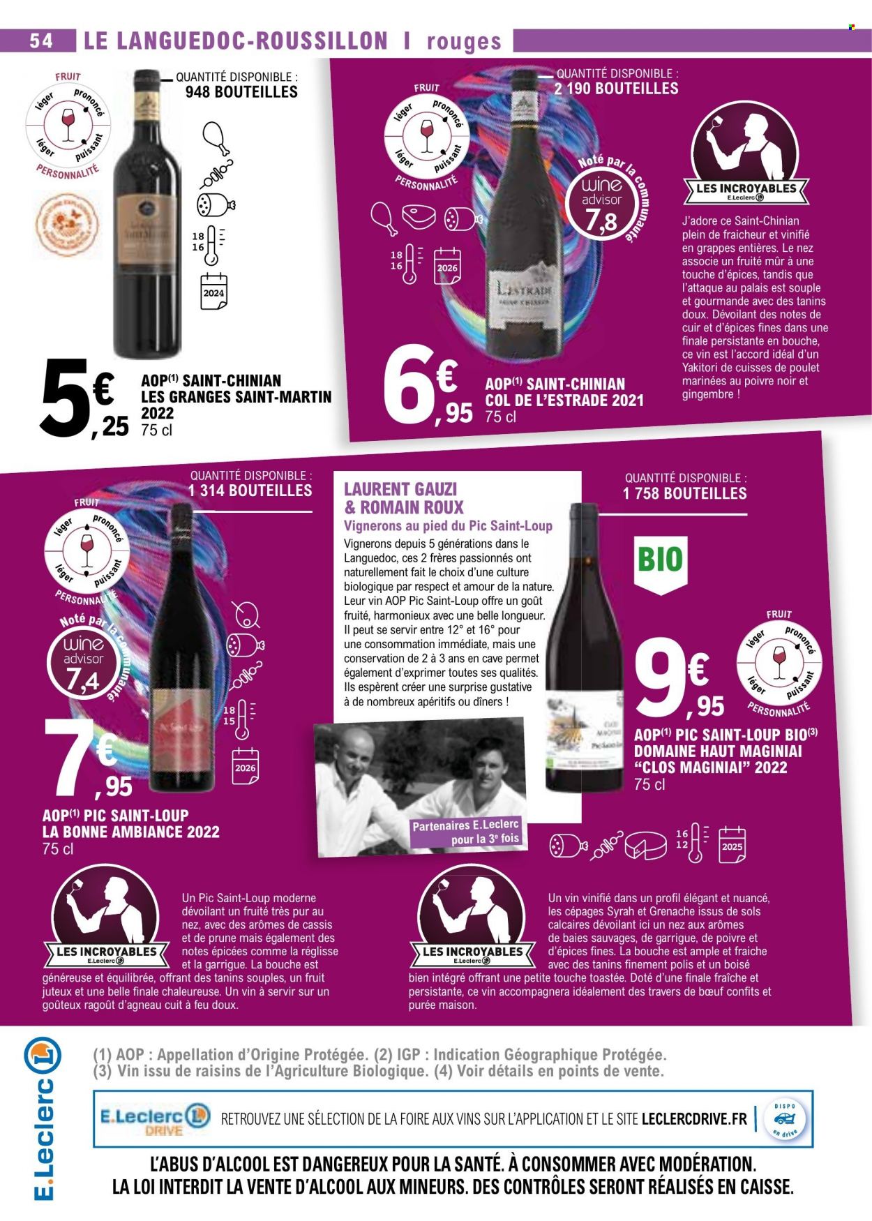 Catalogue E.Leclerc - 30/09/2023 - 14/10/2023. Page 54