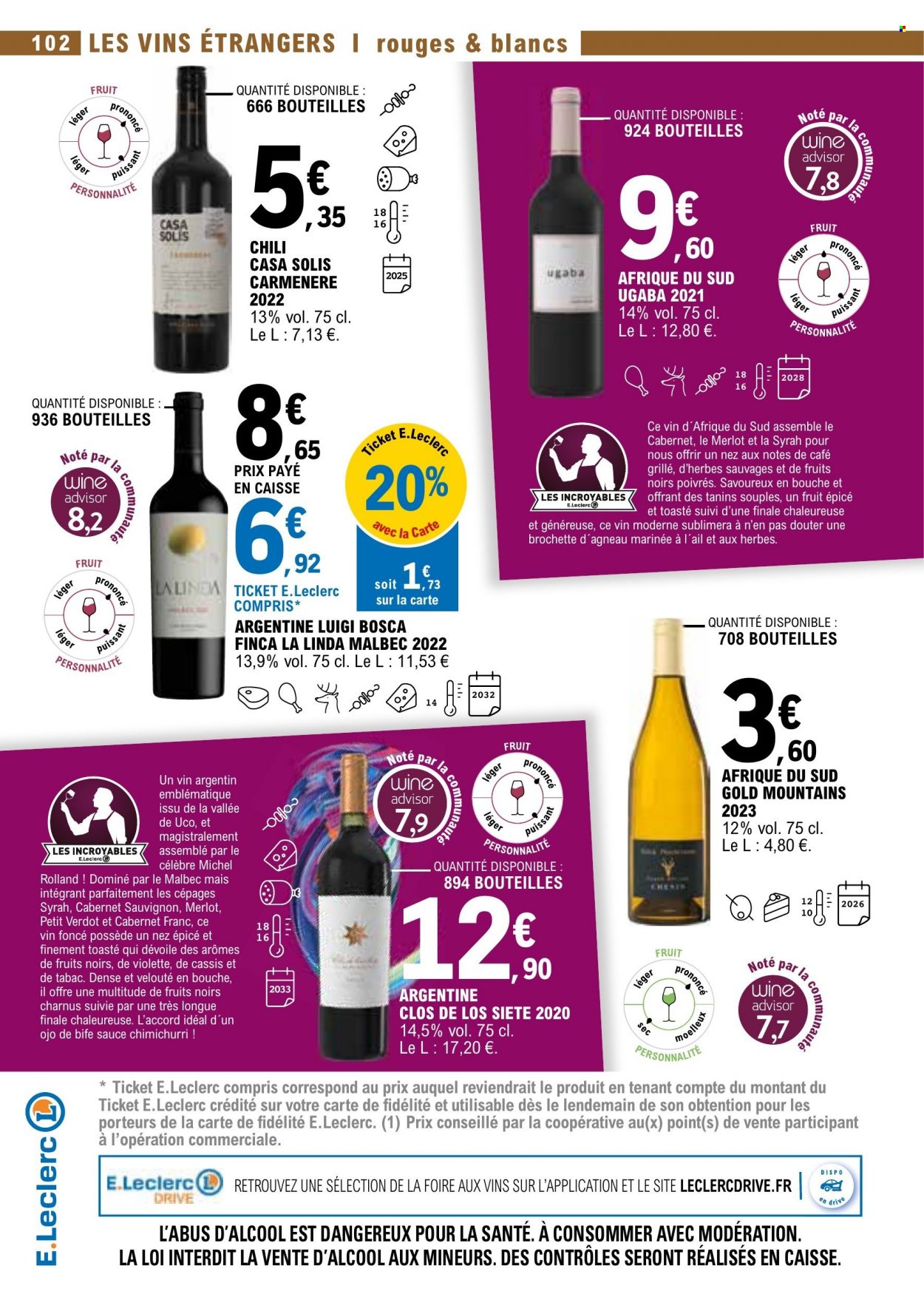 Catalogue E.Leclerc - 30/09/2023 - 14/10/2023. Page 102