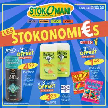 Catalogue Stokomani - 02/10/2023 - 08/10/2023.
