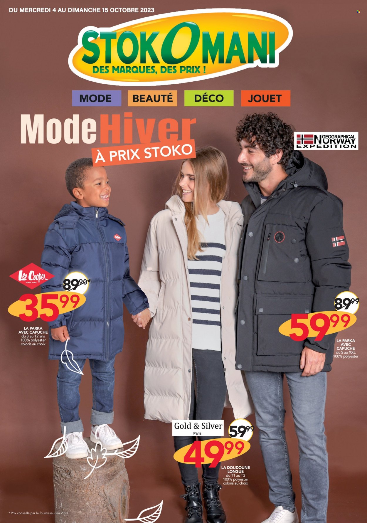 Catalogue Stokomani - 04/10/2023 - 15/10/2023. Page 1