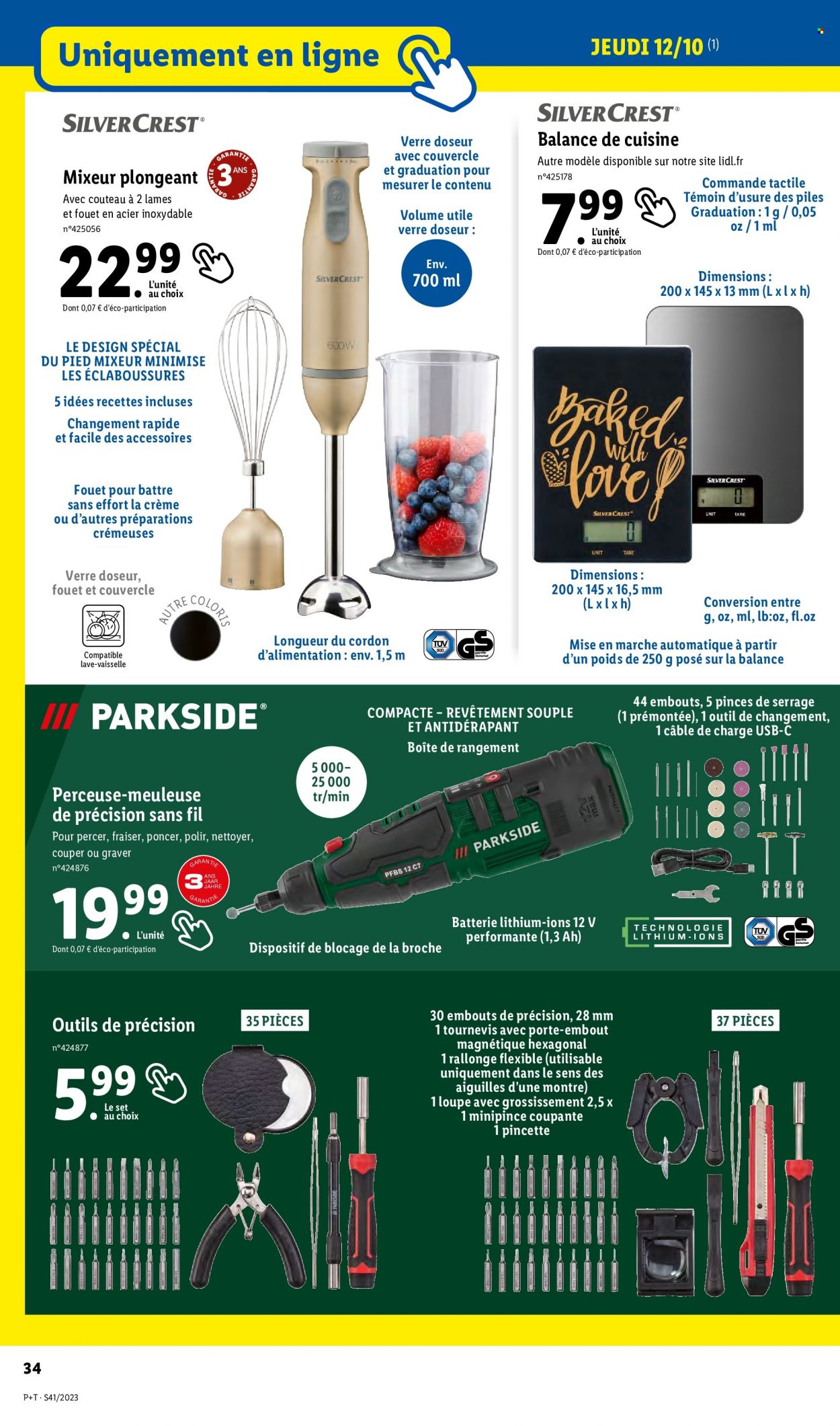 Catalogue Lidl - 11/10/2023 - 17/10/2023. Page 34