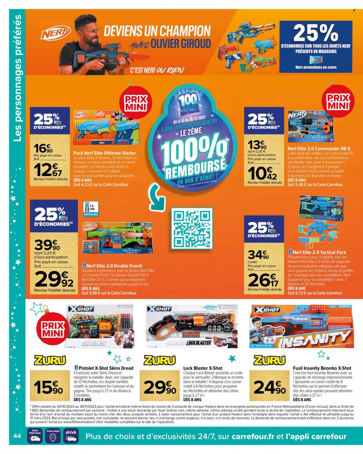 Catalogue Carrefour Hypermarchés - 10/10/2023 - 11/10/2023. Page 44