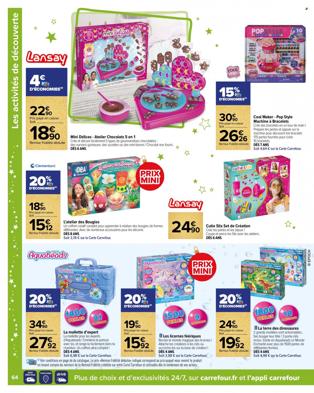 Catalogue Carrefour Hypermarchés - 10/10/2023 - 11/10/2023. Page 64