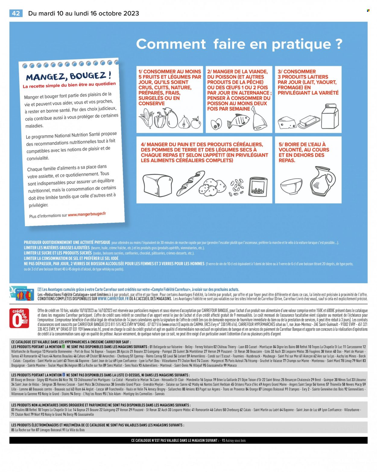 Catalogue Carrefour Hypermarchés. Page 44