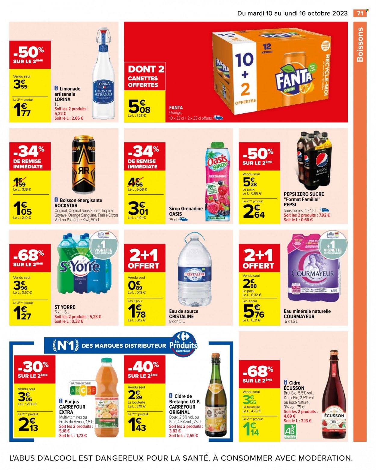 Catalogue Carrefour Hypermarchés. Page 73