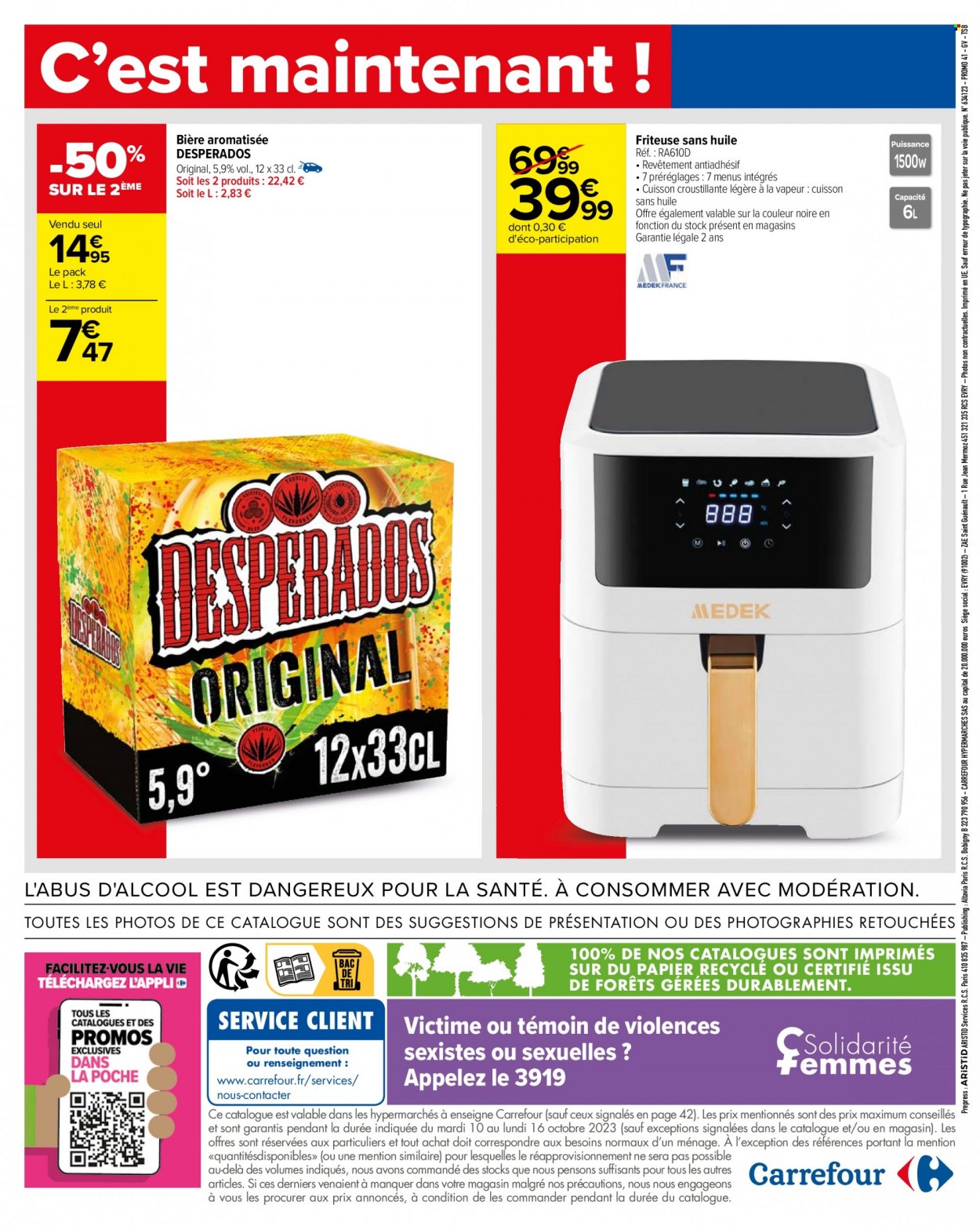 Catalogue Carrefour Hypermarchés. Page 84