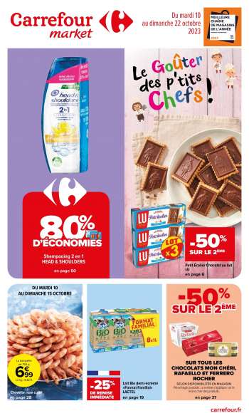Catalogue Carrefour Market - 10/10/2023 - 22/10/2023.