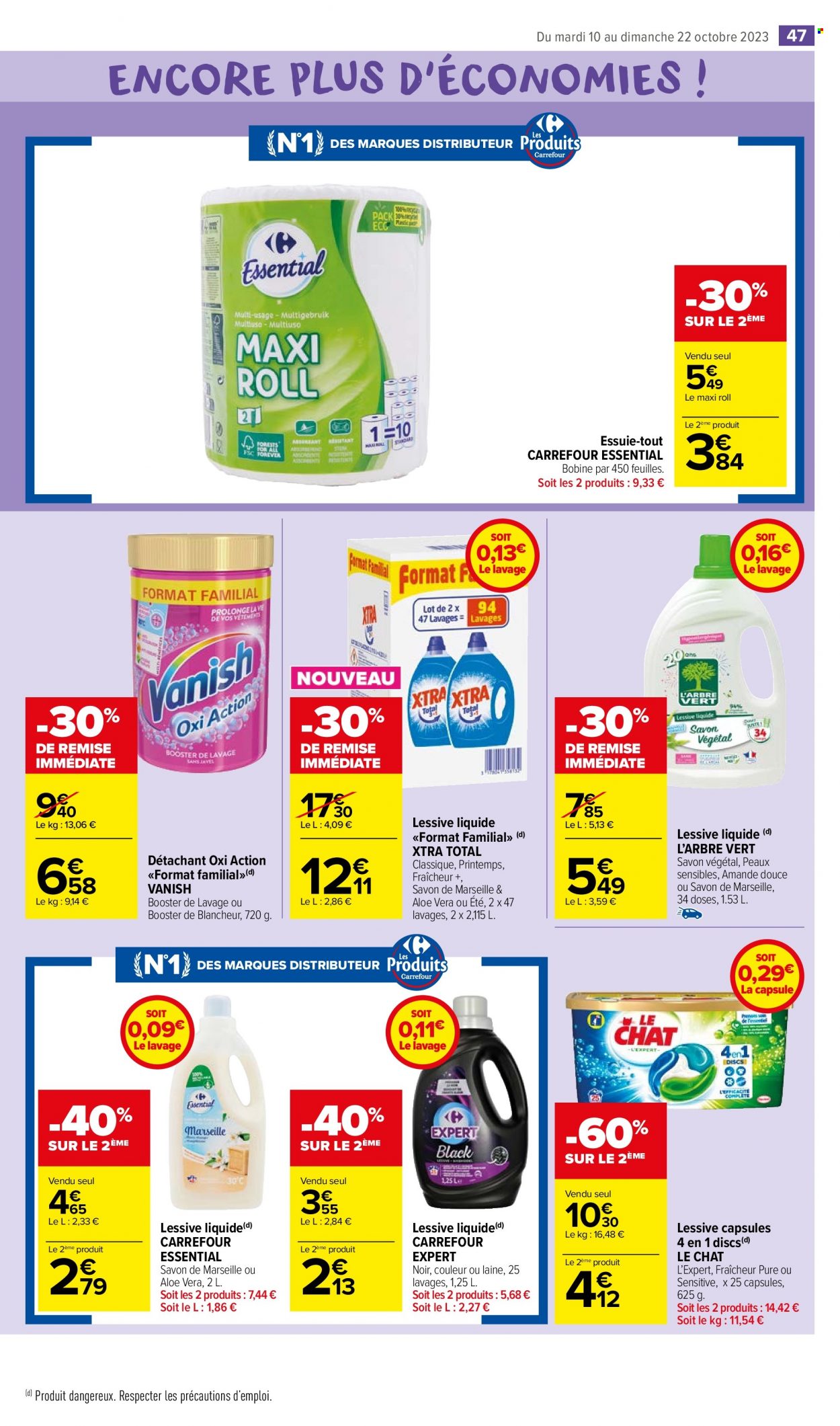 Catalogue Carrefour Market. Page 49