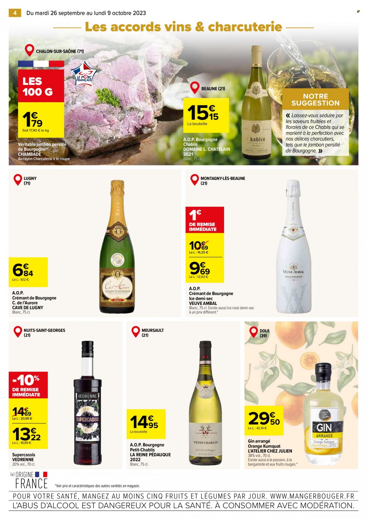 Catalogue Carrefour Hypermarchés - 26/09/2023 - 09/10/2023. Page 4