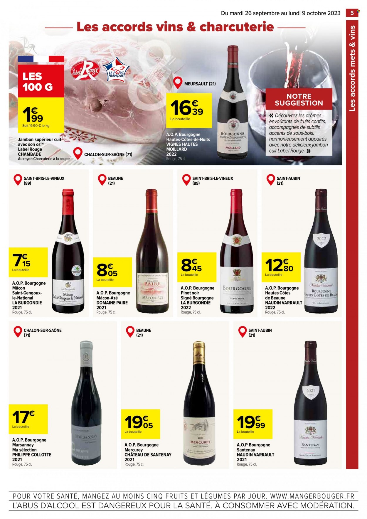 Catalogue Carrefour Hypermarchés - 26/09/2023 - 09/10/2023. Page 5