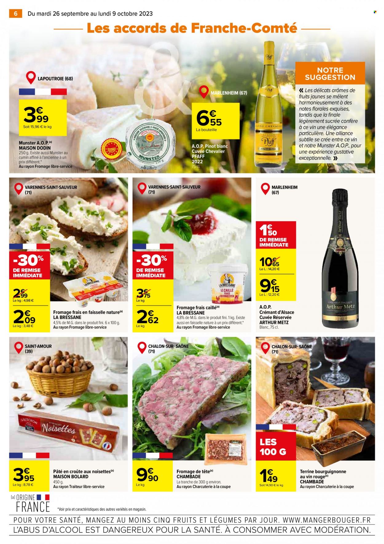 Catalogue Carrefour Hypermarchés - 26/09/2023 - 09/10/2023. Page 6