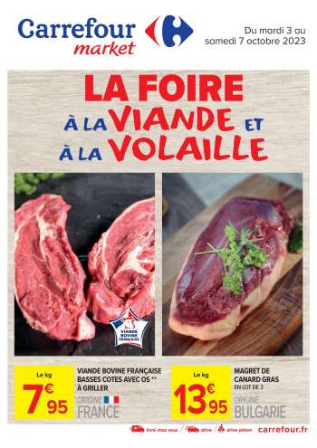 Catalogue Carrefour Market - 03/10/2023 - 07/10/2023.