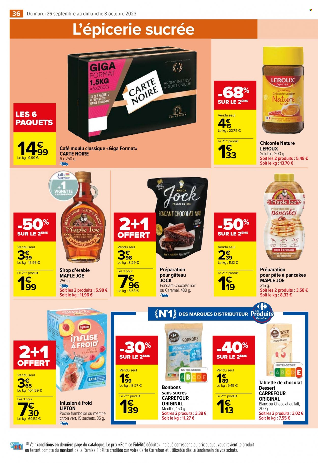 Catalogue Carrefour Market - 26/09/2023 - 08/10/2023. Page 38