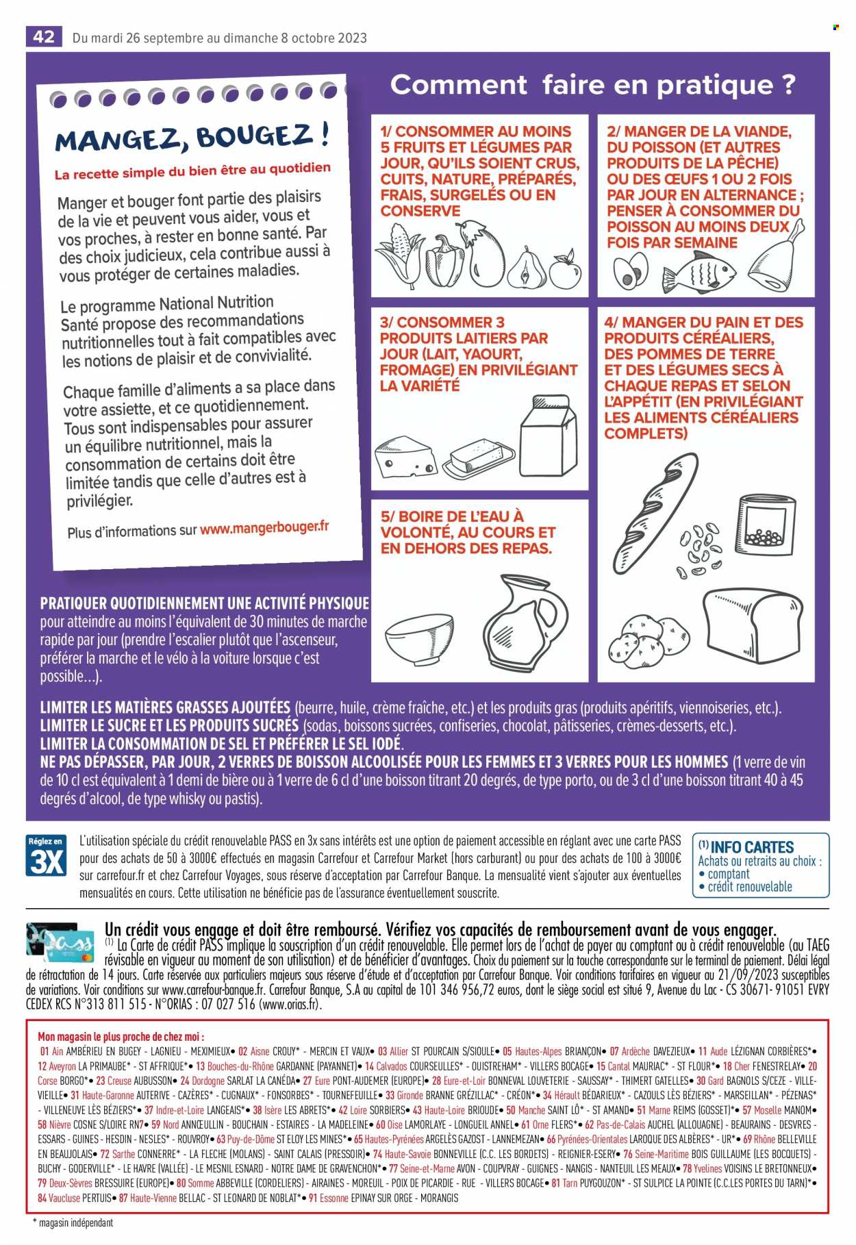 Catalogue Carrefour Market - 26/09/2023 - 08/10/2023. Page 44