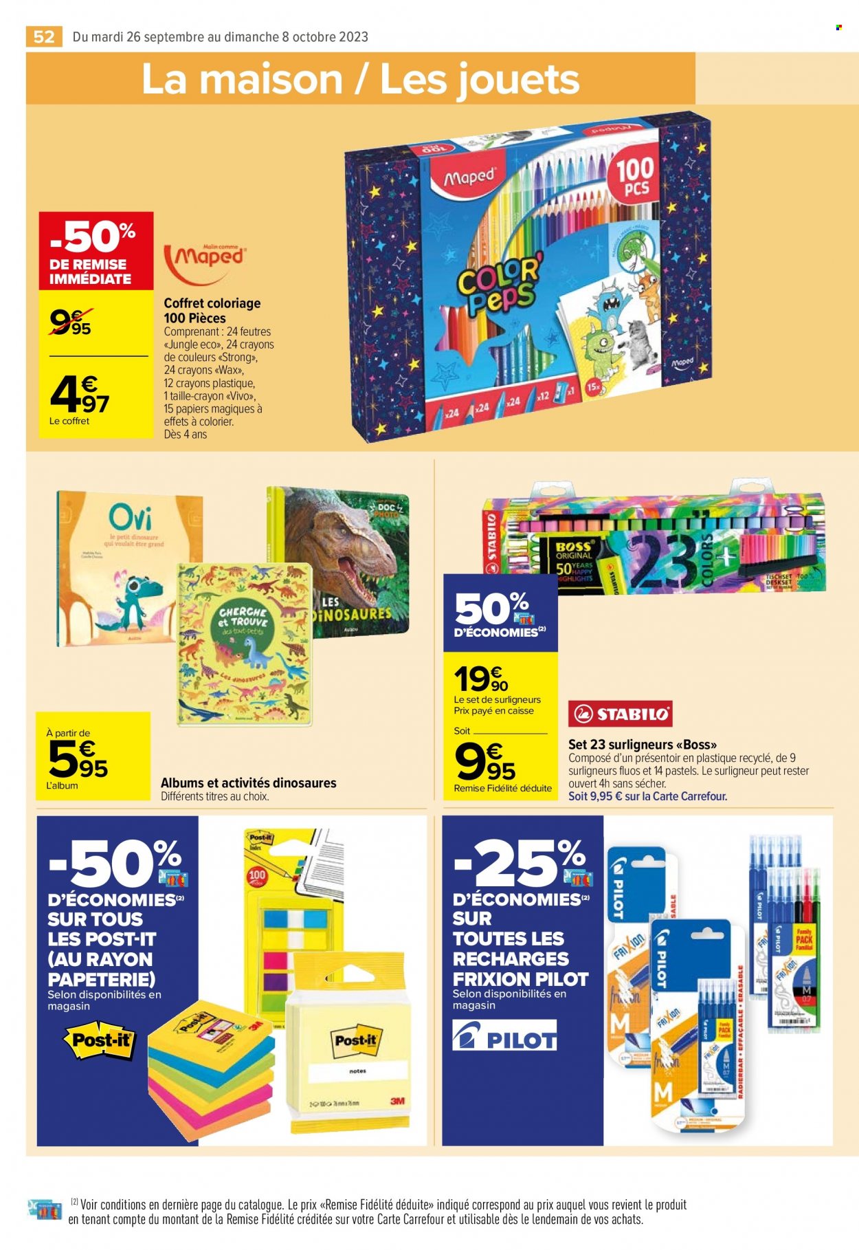 Catalogue Carrefour Market - 26/09/2023 - 08/10/2023. Page 54