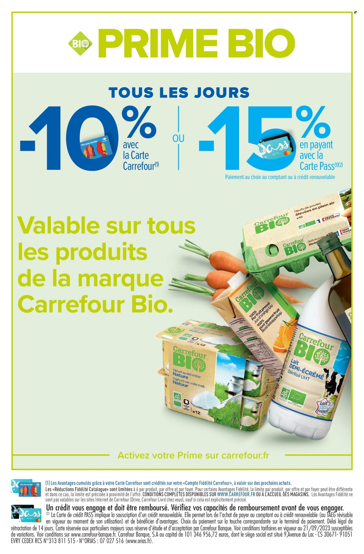 Catalogue Carrefour Market - 26/09/2023 - 08/10/2023. Page 61