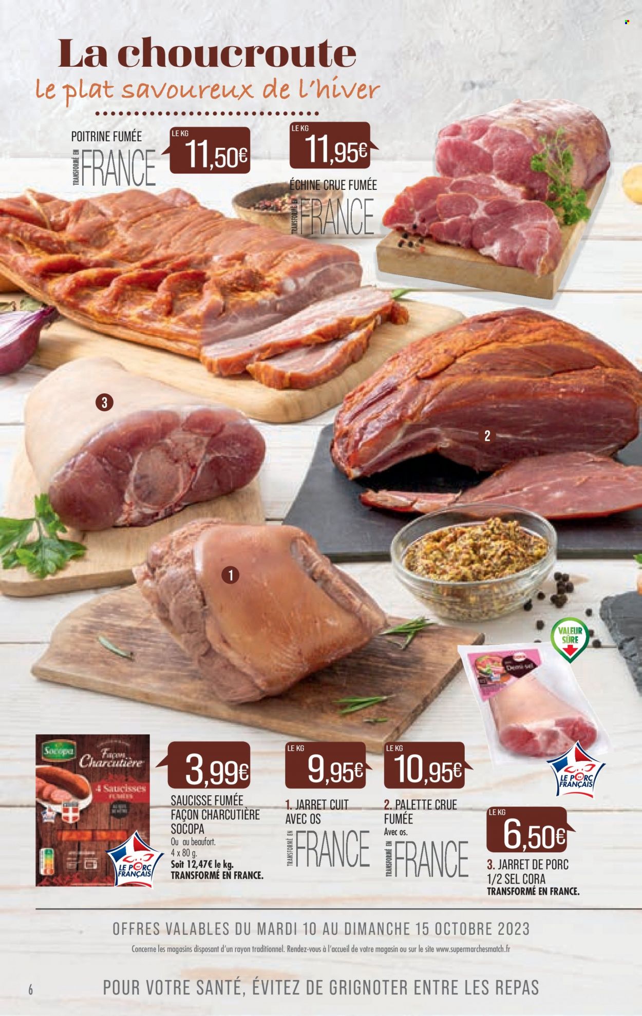 Catalogue Supermarché Match - 10/10/2023 - 22/10/2023. Page 6