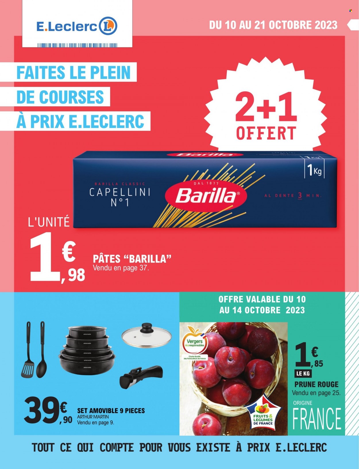 Catalogue E.Leclerc - 10/10/2023 - 21/10/2023. Page 1