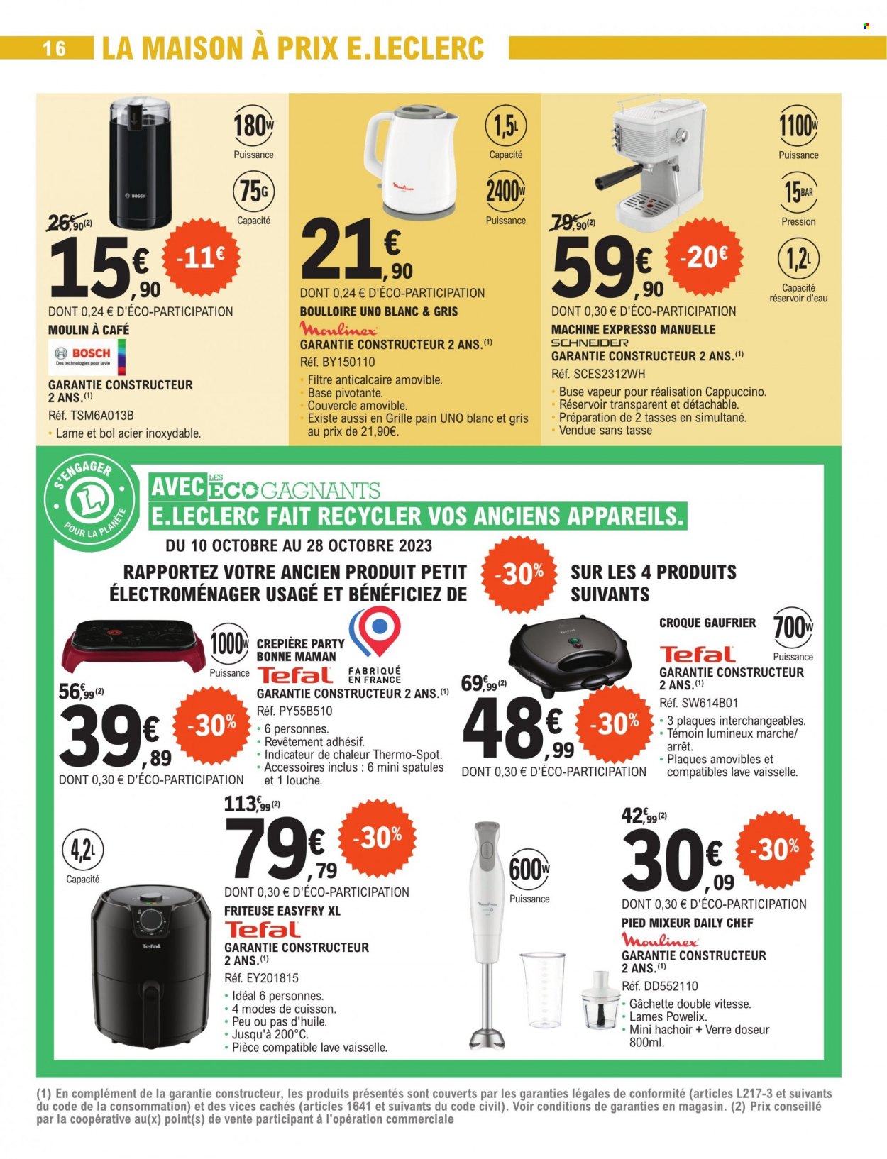 Catalogue E.Leclerc - 10/10/2023 - 21/10/2023. Page 16