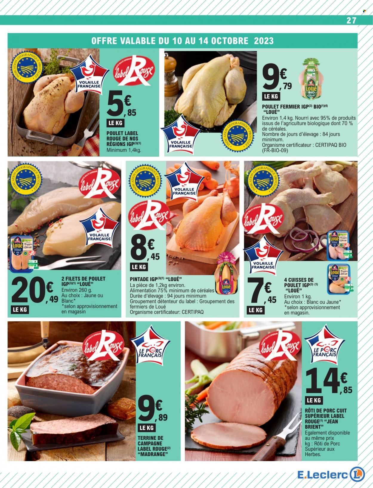 Catalogue E.Leclerc - 10/10/2023 - 21/10/2023. Page 27