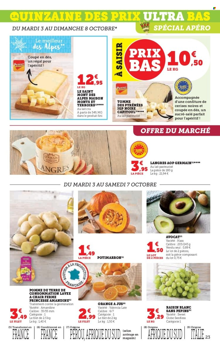 Catalogue SUPER U - 03/10/2023 - 15/10/2023. Page 23