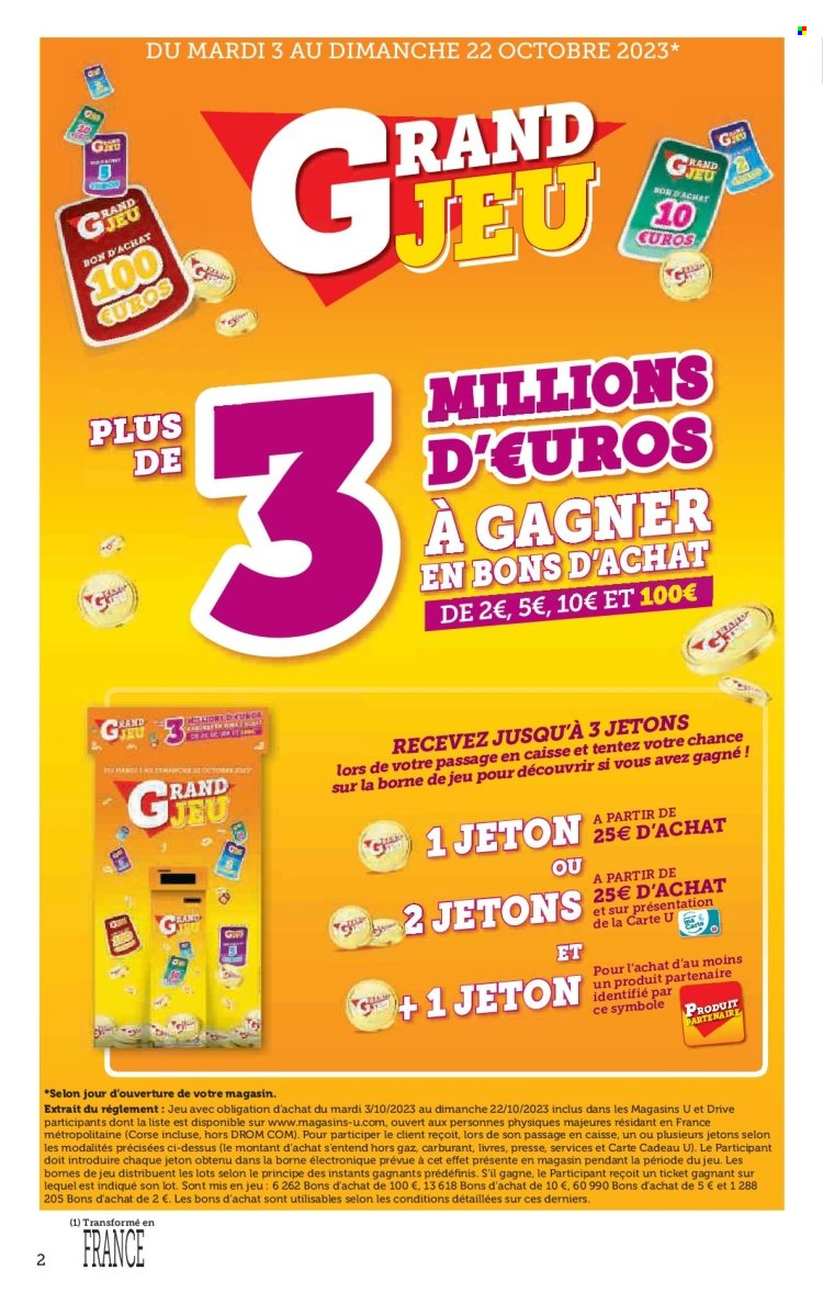 Catalogue SUPER U - 10/10/2023 - 22/10/2023. Page 2