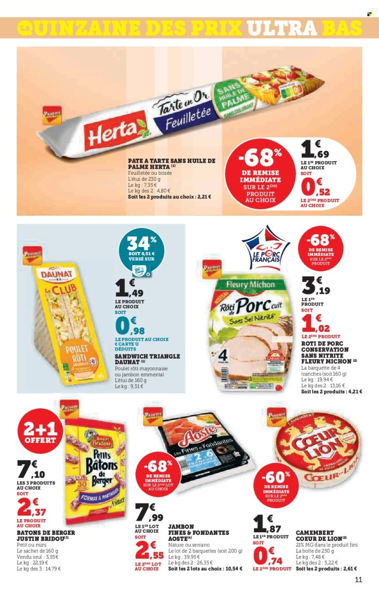 Catalogue SUPER U - 10/10/2023 - 22/10/2023. Page 11
