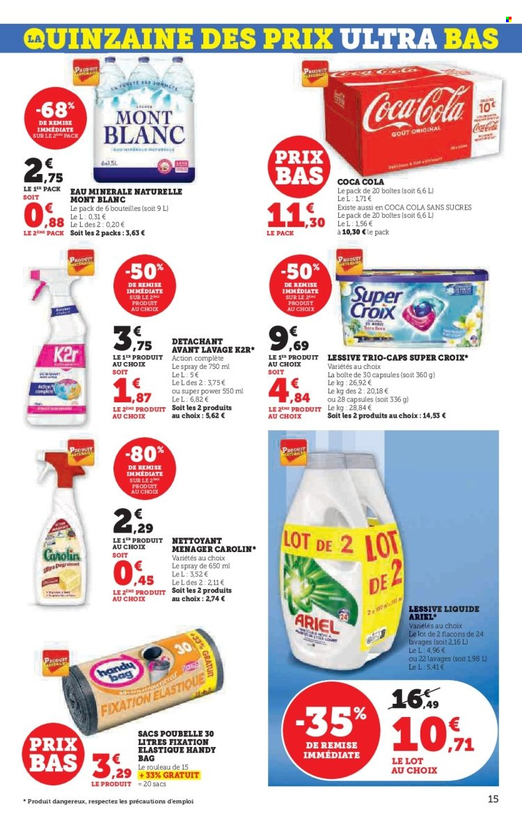 Catalogue SUPER U - 10/10/2023 - 22/10/2023. Page 15