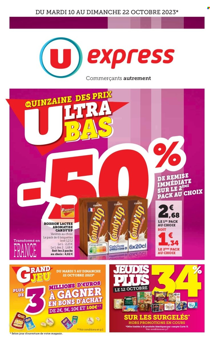 Catalogue U express - 10/10/2023 - 22/10/2023. Page 1