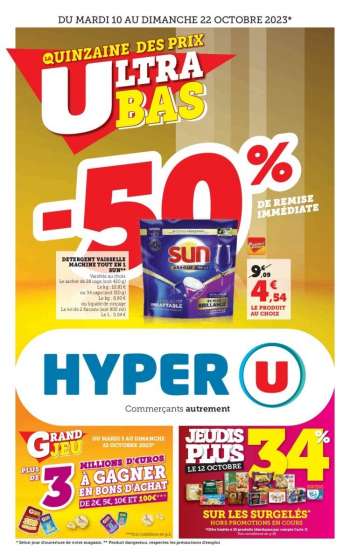 Catalogue HYPER U - 10/10/2023 - 22/10/2023.