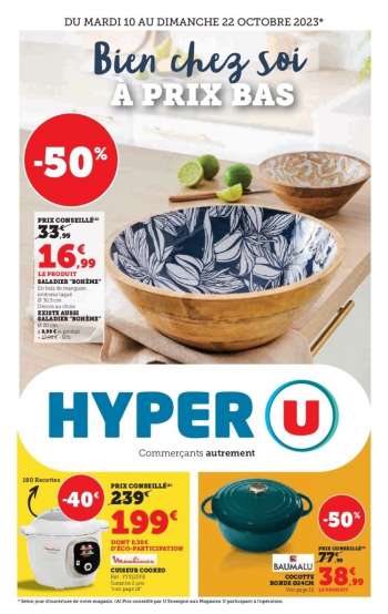 Catalogue HYPER U - 10/10/2023 - 22/10/2023.