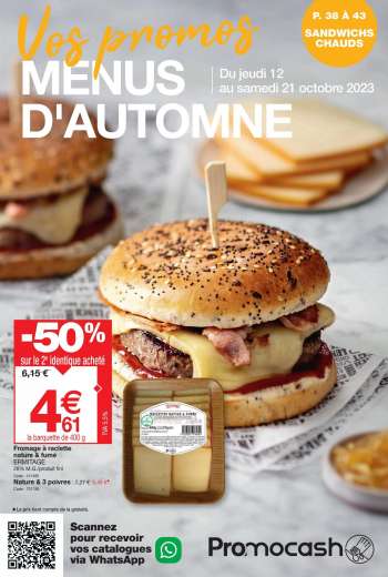 Catalogue Promocash - 12/10/2023 - 21/10/2023.