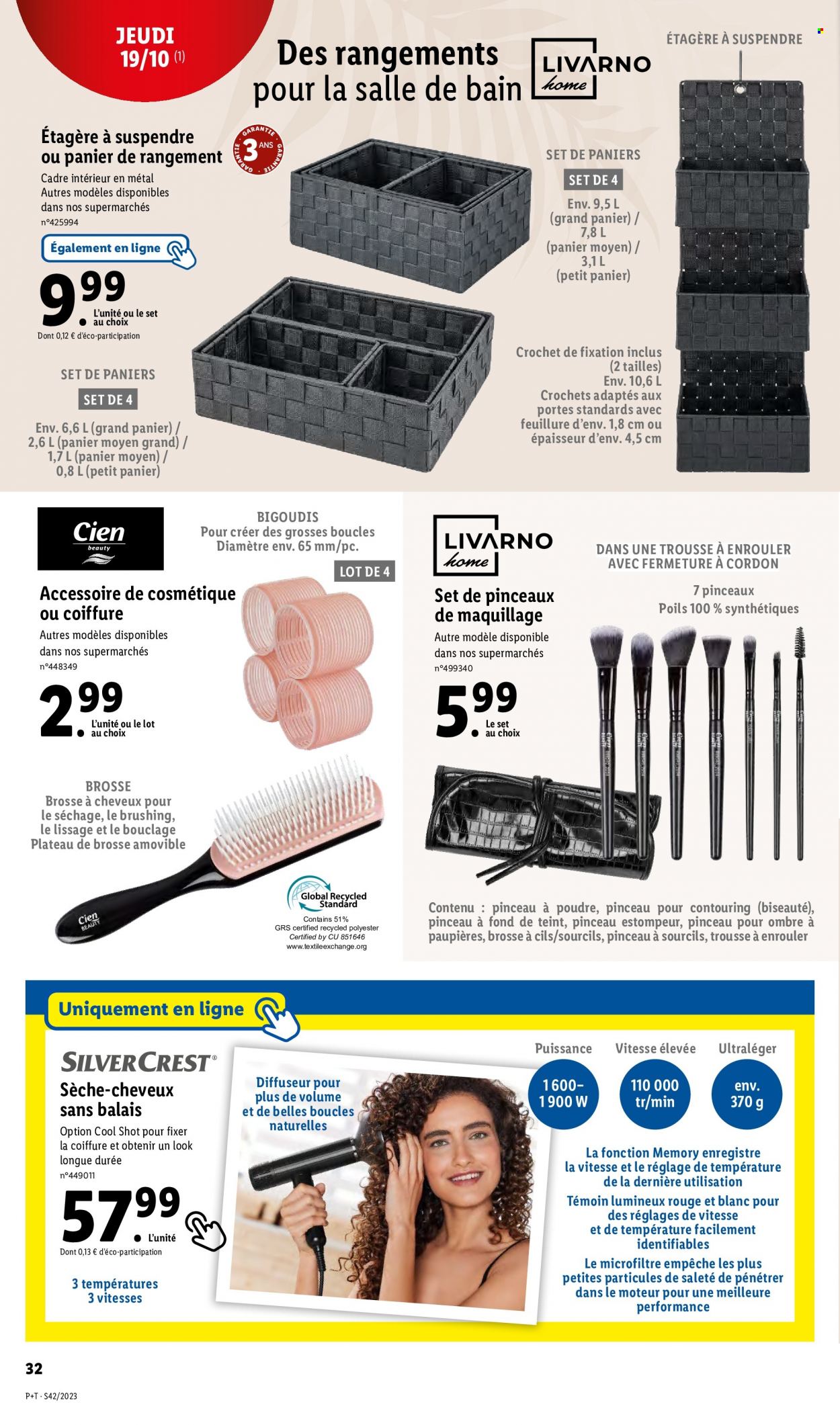 Catalogue Lidl - 18/10/2023 - 24/10/2023. Page 32