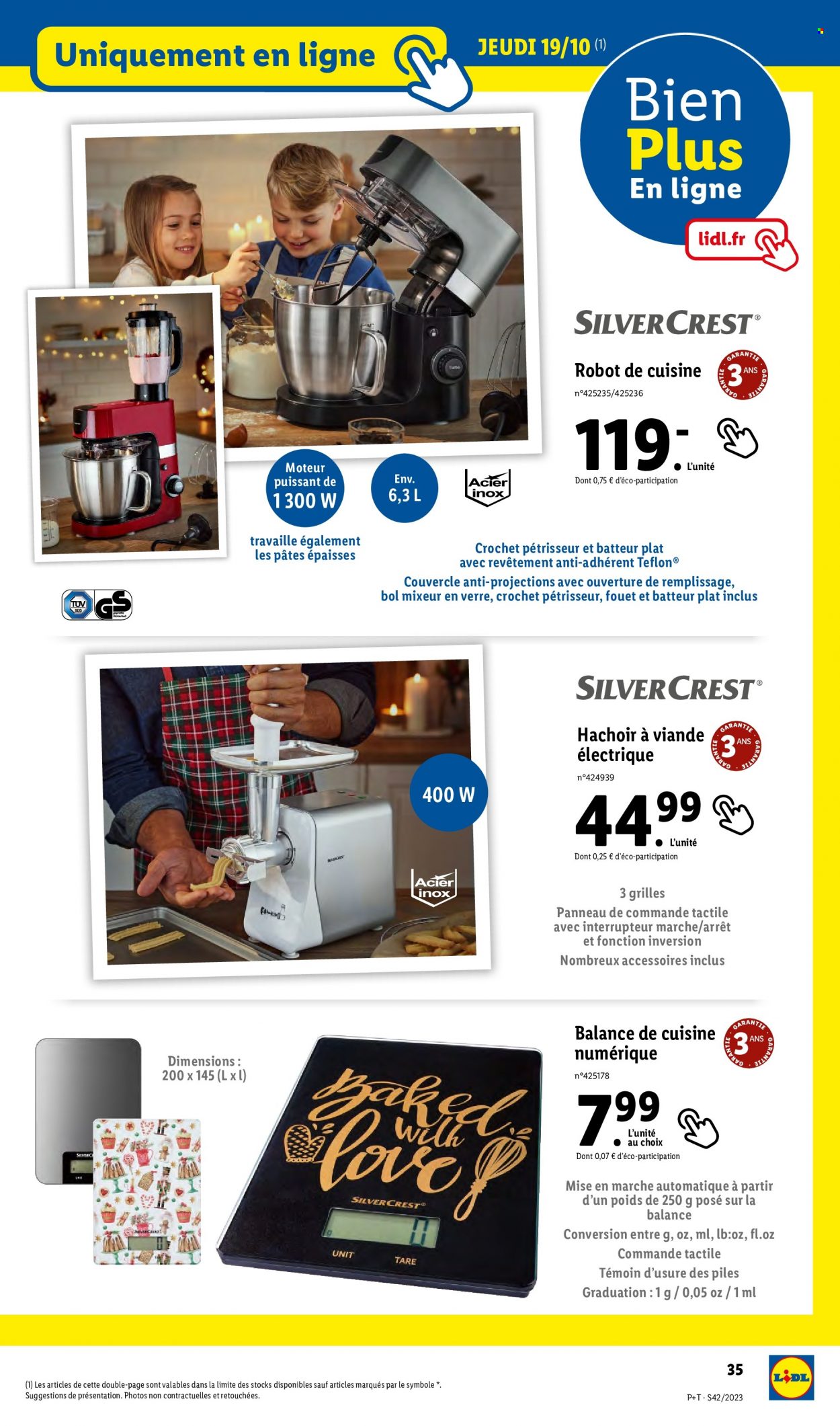 Catalogue Lidl - 18/10/2023 - 24/10/2023. Page 35