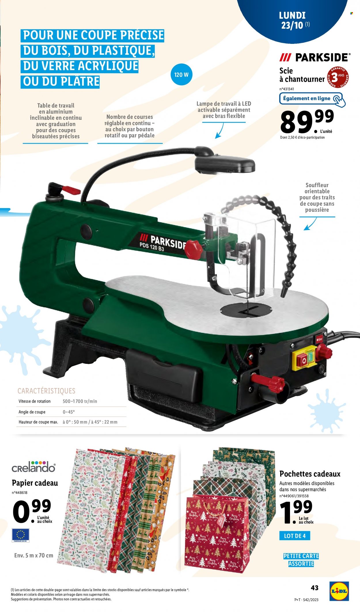 Catalogue Lidl - 18/10/2023 - 24/10/2023. Page 43