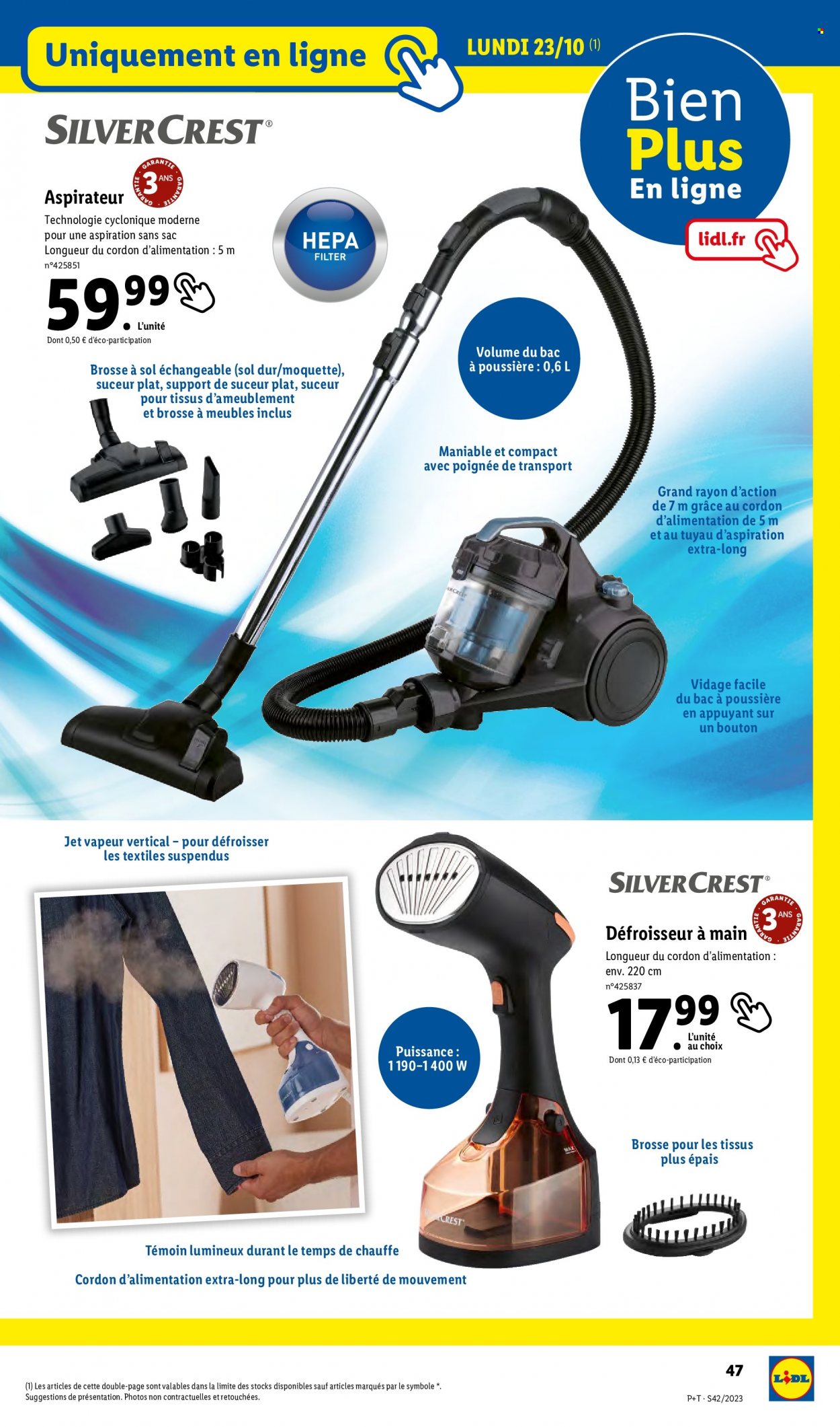 Catalogue Lidl - 18/10/2023 - 24/10/2023. Page 47