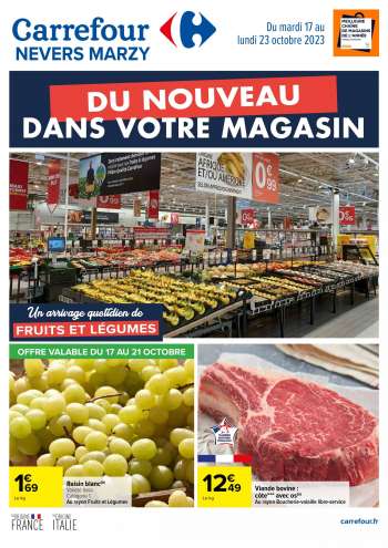 Catalogue Carrefour Hypermarchés - 17/10/2023 - 23/10/2023.