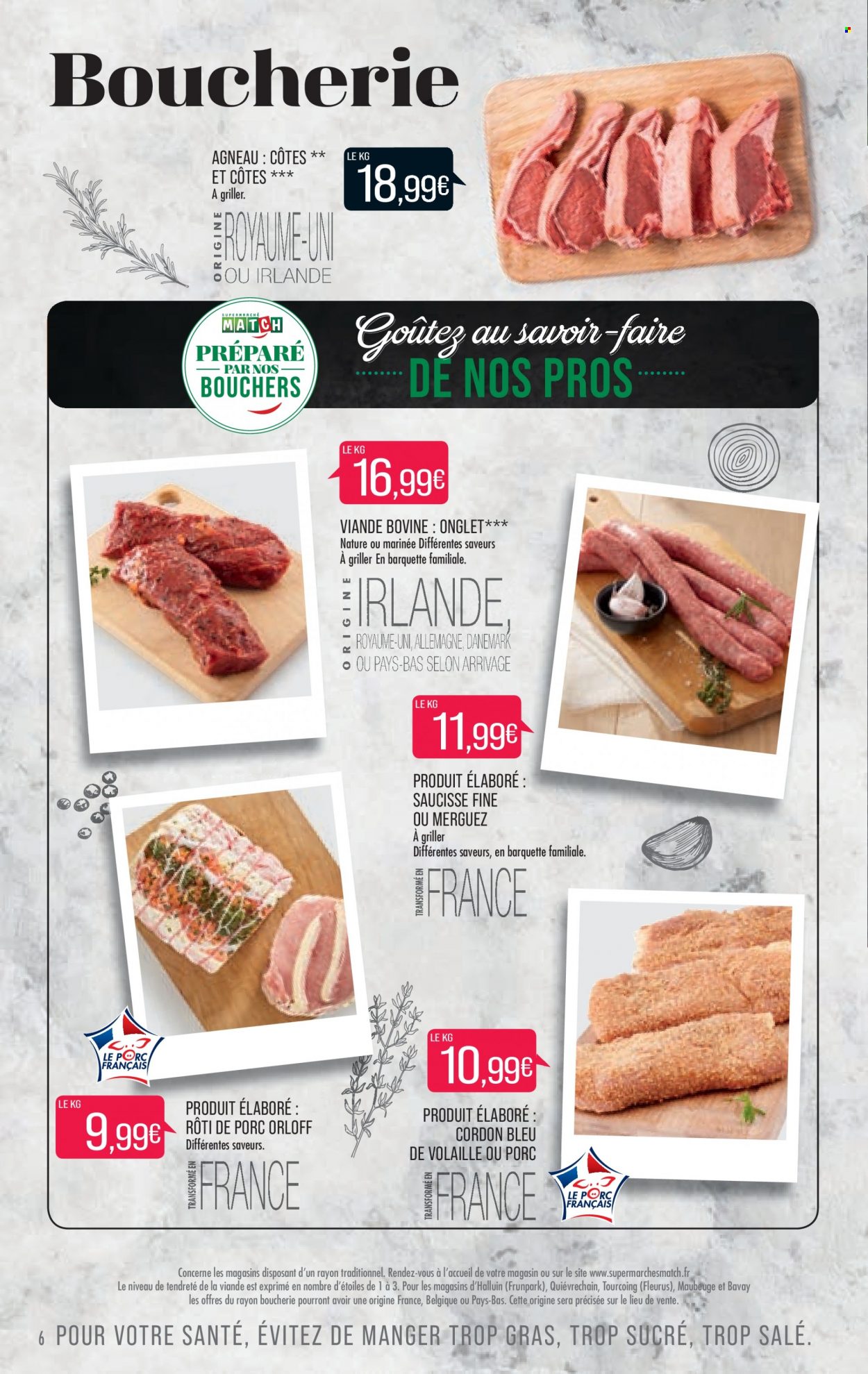 Catalogue Supermarché Match - 17/10/2023 - 22/10/2023. Page 6