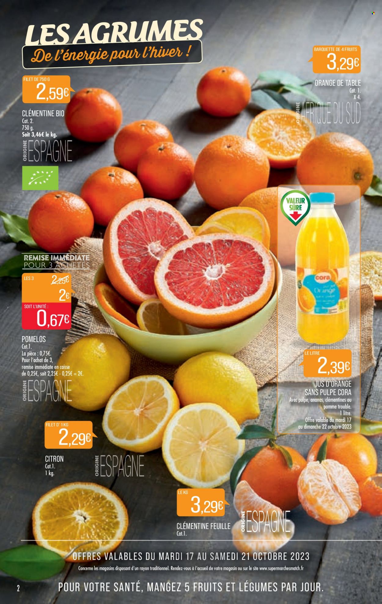 Catalogue Supermarché Match - 17/10/2023 - 22/10/2023. Page 8