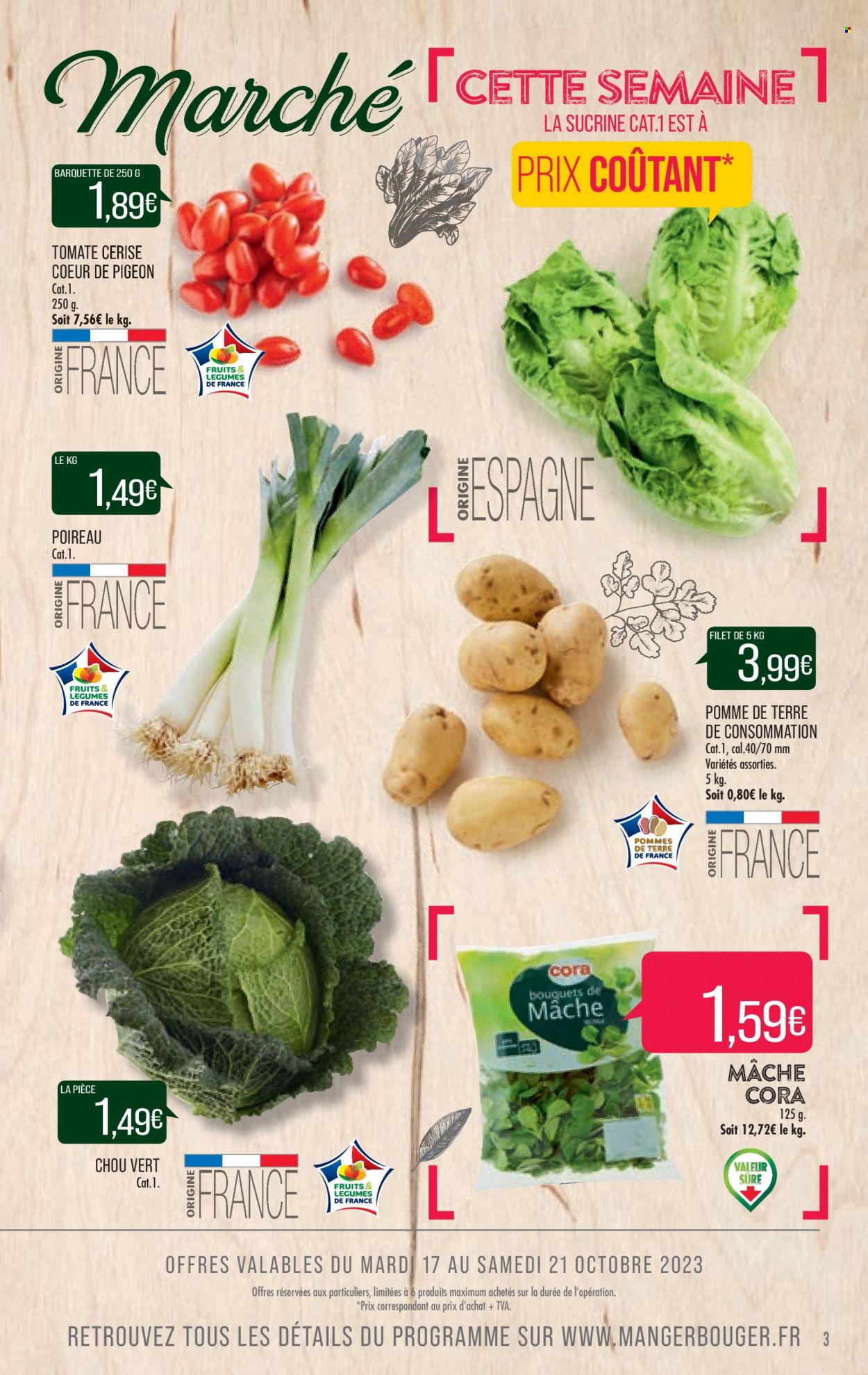 Catalogue Supermarché Match - 17/10/2023 - 22/10/2023. Page 9