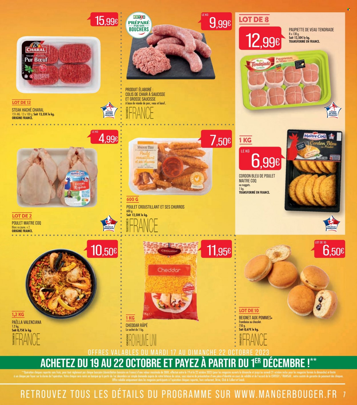 Catalogue Supermarché Match - 17/10/2023 - 29/10/2023. Page 7